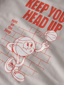 NAME IT T-shirt Vux Chateau Gray